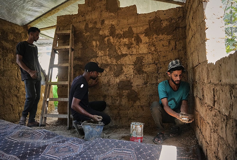 Gaza crisis alternative housing
