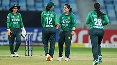 Pakistan secured qualification to the Women’s Asia Cup semi-finals as the third confirmed side alongside India and Sri Lanka. - ICC/X