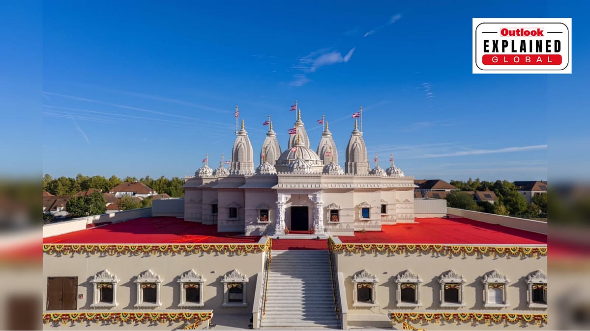 BAPS Temple in Paris - X@IndiaembFrance