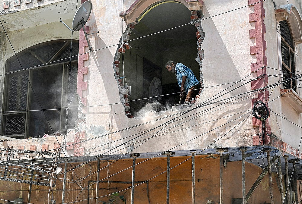 Demolition drive in Delhi