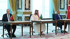 Turkish President Recep Tayyip Erdogan, Saudi Crown Prince Mohammed bin Salman, and Pakistani Prime Minister Shehbaz Sharif - Chatham House