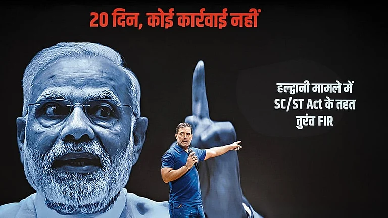 Ongoing Demand: Leader of Opposition Rahul Gandhi held a press conference on August 29, demanding an FIR against those involved in the alleged shuddhikaran in Haldwani - | Photos: Imago/Hindustan Times