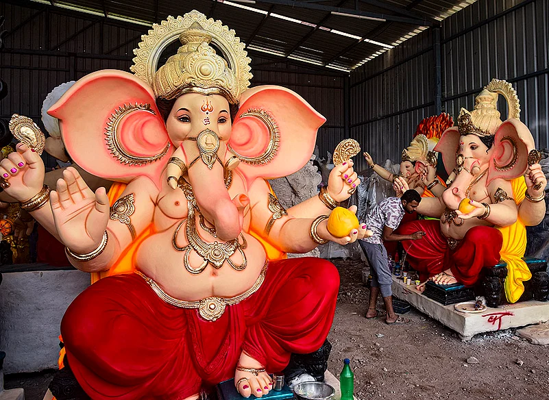 Ganesha idol making workshop