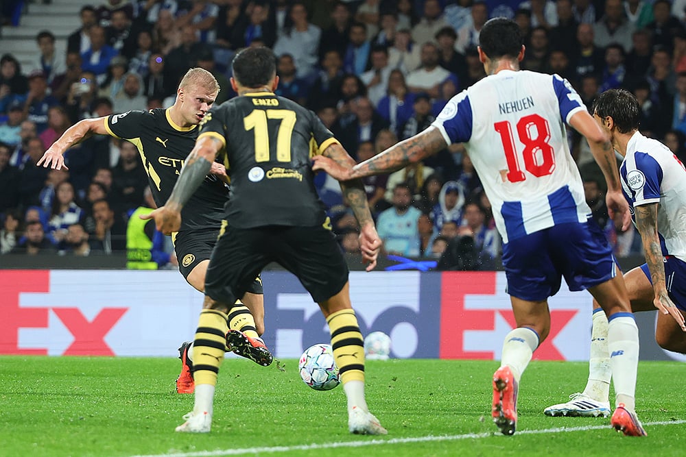 UEFA Champions League: FC Porto vs Manchester City