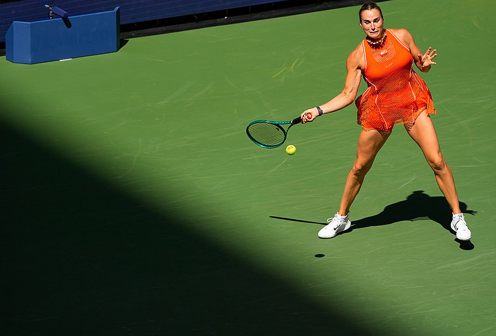 Sabalenka Noskova US Open quarterfinal
