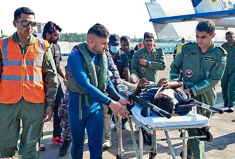 ICG MedEvac mission