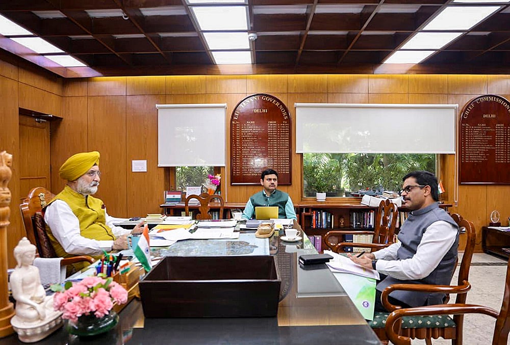 Taranjit Singh Sandhu meets N Saravana Kumar