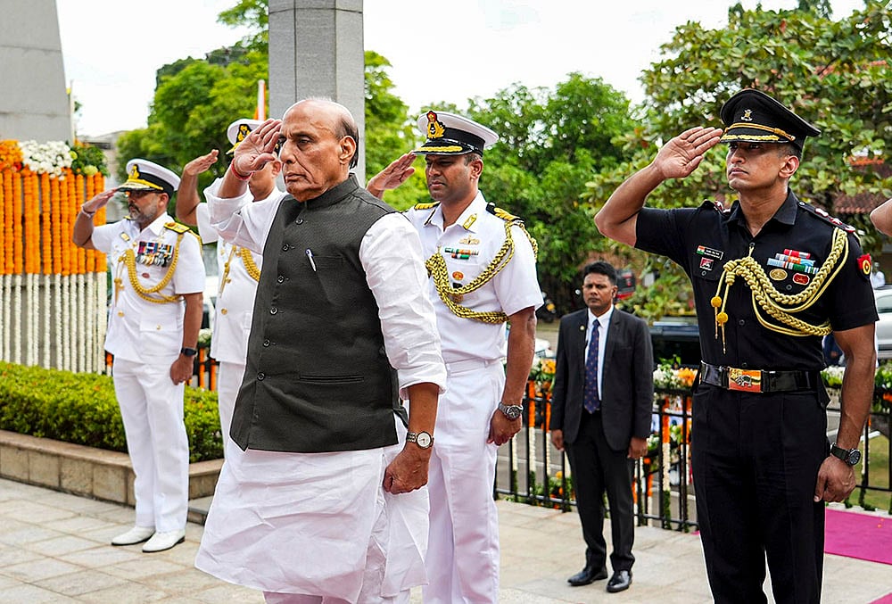 Rajnath Singh in Sri Lanka