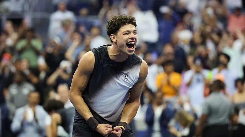 ben shelton vs carlos alcaraz us open 2026 arthur ashe stadium match report