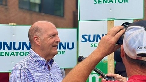 Trump-backed former senator John Sununu  - X@SununuSenator