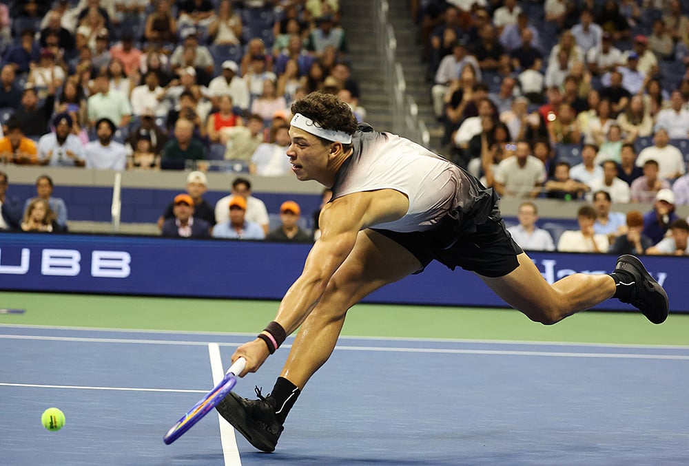 Ben Shelton super tiebreak US Open

