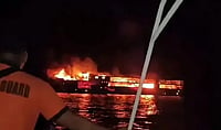 ‘Dozens Missing’ After MV June Aster Ferry Fire Near Philippines’ Coron, 5 Dead X : MV June Aster caught fire while carrying 134 people on its Manila-to-Coron route, leaving at least five dead.