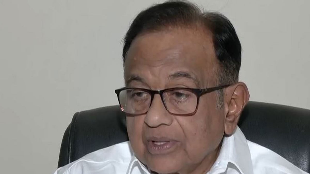 Former Union Minister and Congress leader P Chidambaram - ANI