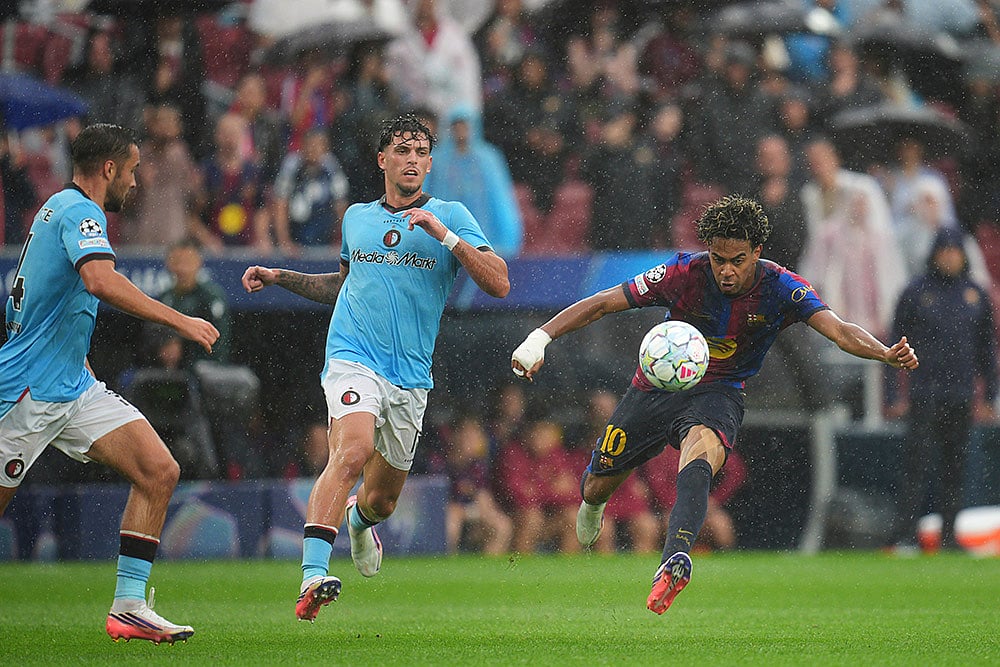 Champions League: Feyenoord vs Barcelona