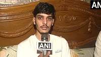 ‘No Warning’: Satya Niketan PG Collapse Survivor Recalls 90 Minutes Trapped Under Rubble X, @ANI (screengrab from interview) : Nitish Chib survived after being trapped under rubble for nearly 90 minutes following the Satya Niketan PG collapse.