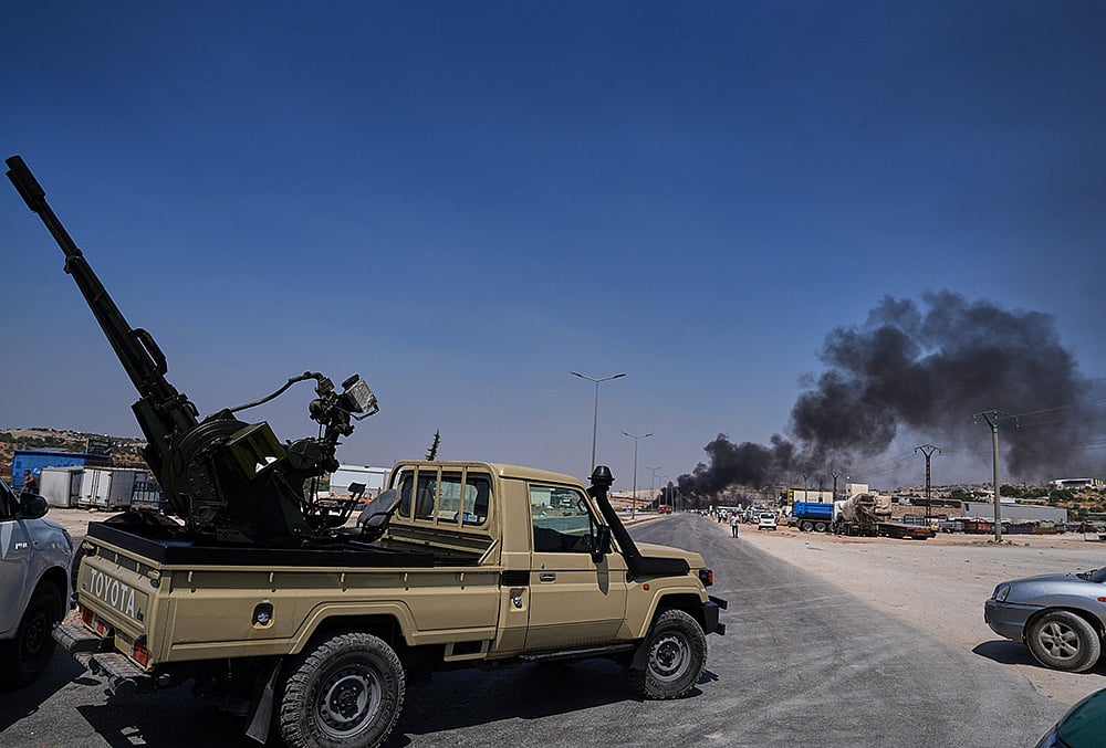 Northwestern Syria explosion