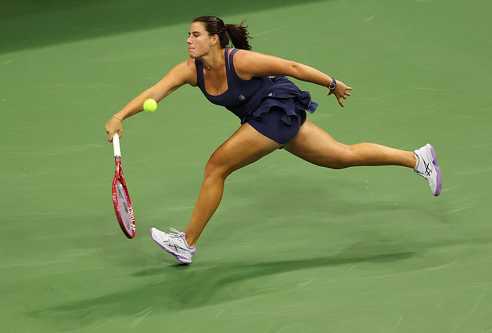 Flushing Meadows tennis action