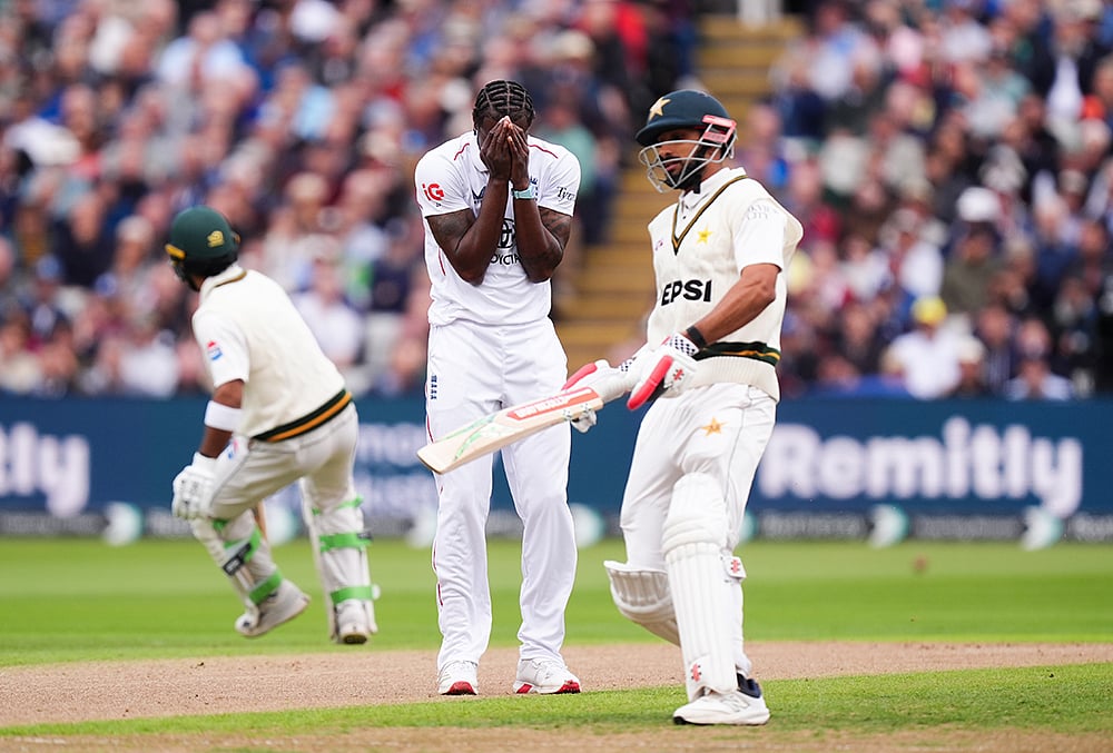 England vs Pakistan 3rd Test day 1 highlights-Englands Jofra Archer