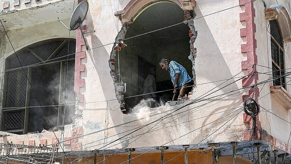 MCD Steps Up Crackdown On Unauthorised Construction Across Delhi After Satya Niketan Collapse - File Photo| Photo: PTI 