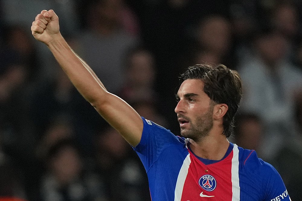 UEFA Champions League Soccer Match: Slovan Bratislava vs PSG