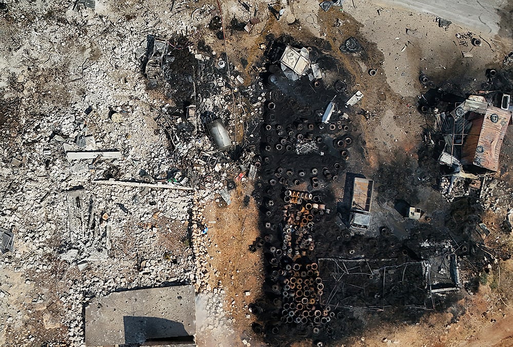 Syria weapons warehouse explosion