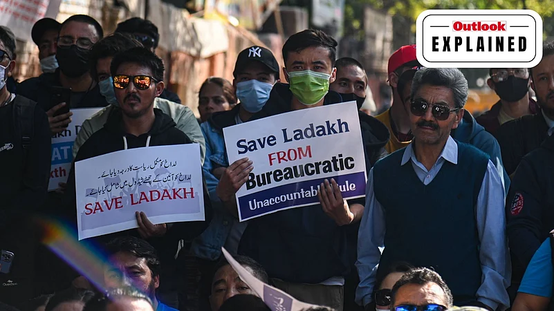 Ladakh Protest