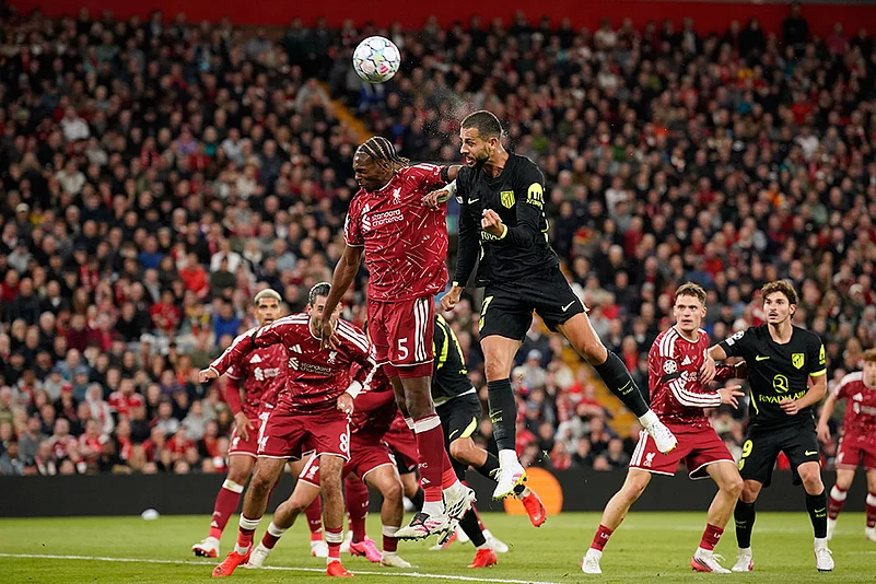 UEFA Champions League Soccer Match: Liverpool vs Atletico Madrid