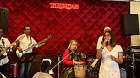 At Trincas, Usha Uthup Sings To A Kolkata That Still Knows Every Word Meghna Maiti : Usha Uthup at Trincas