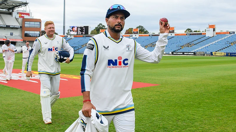 Kuldeep Yadav’s 10-Wicket Storm In County Championship Sends A Loud Message To Gautam Gambhir