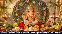 Ganesh Chaturthi 2026: What Each Zodiac Sign Should Offer Lord Ganesha Ganesh Chaturthi 2026: What Each Zodiac Sign Should Offer Lord Ganesha