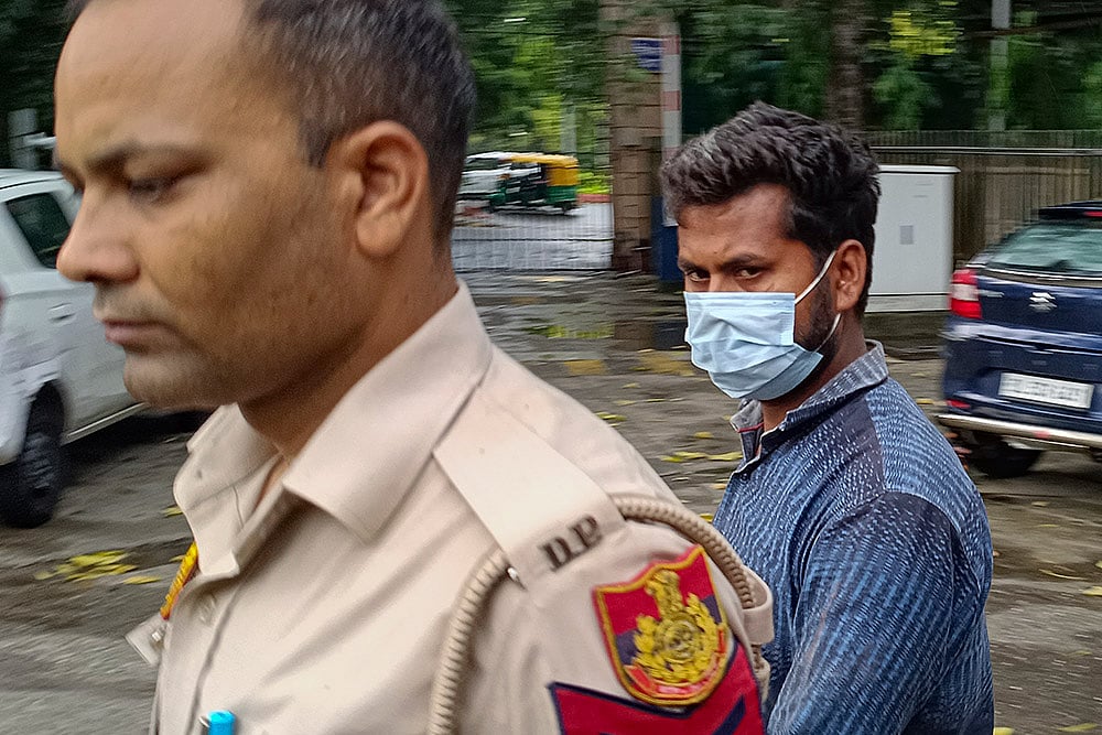 Suspect produced at Patiala House Court in Satya Niketan building collapse case