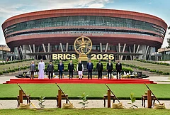 BRICS Voices “Grave Concern” Over Middle East Turmoil, Backs Palestinian Statehood - | Photo: MEA via PTI