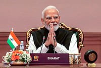 New Delhi Declaration Adopted At BRICS Summit 2026: What Are The Key Takeaways | Photo: @NarendraModi/YT via PTI : Prime Minister Narendra Modi greets the gathering during the 18th BRICS Summit, at the Bharat Mandapam, in New Delhi.
