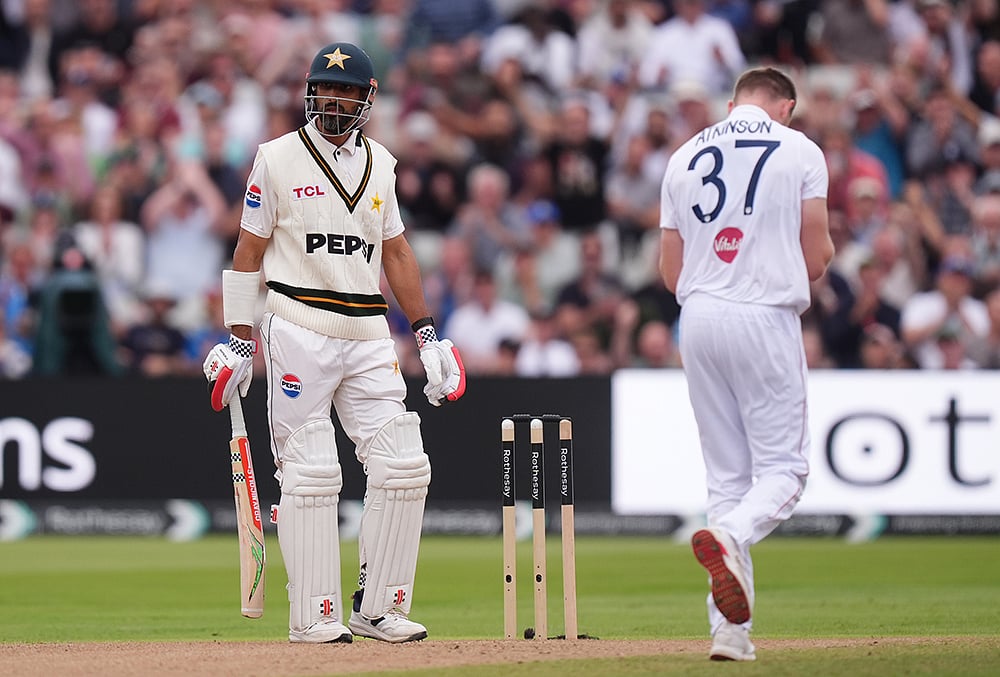 England Pakistan Cricket 3rd test day 3 highlights-Pakistans Shan Masood