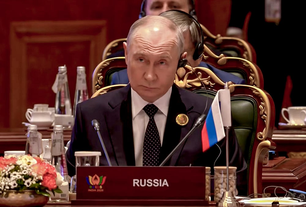 18th Brics Summit Vladimir Putin