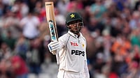 Who Is Razaullah? Pakistan’s Unheralded 21-Year-Old Who Turned His Test Debut Into An England Nightmare (Mike Egerton/PA via AP) : Pakistan's Razaullah celebrates making 50 runs on day three of the third cricket Test between England and Pakistan in Birmingham, England, Friday, Sept. 11, 2026
