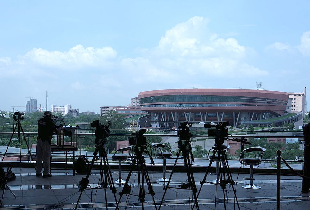 Bharat Mandapam Delhi BRICS summit images
