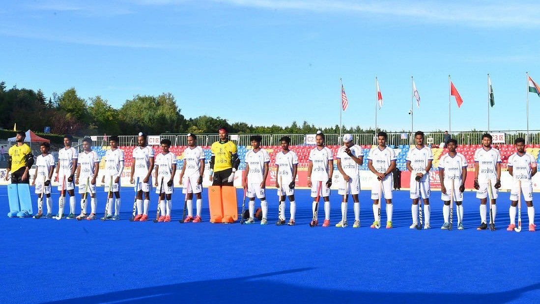 India Men's Junior Hockey Team - | Photo: X/@hockeyindia