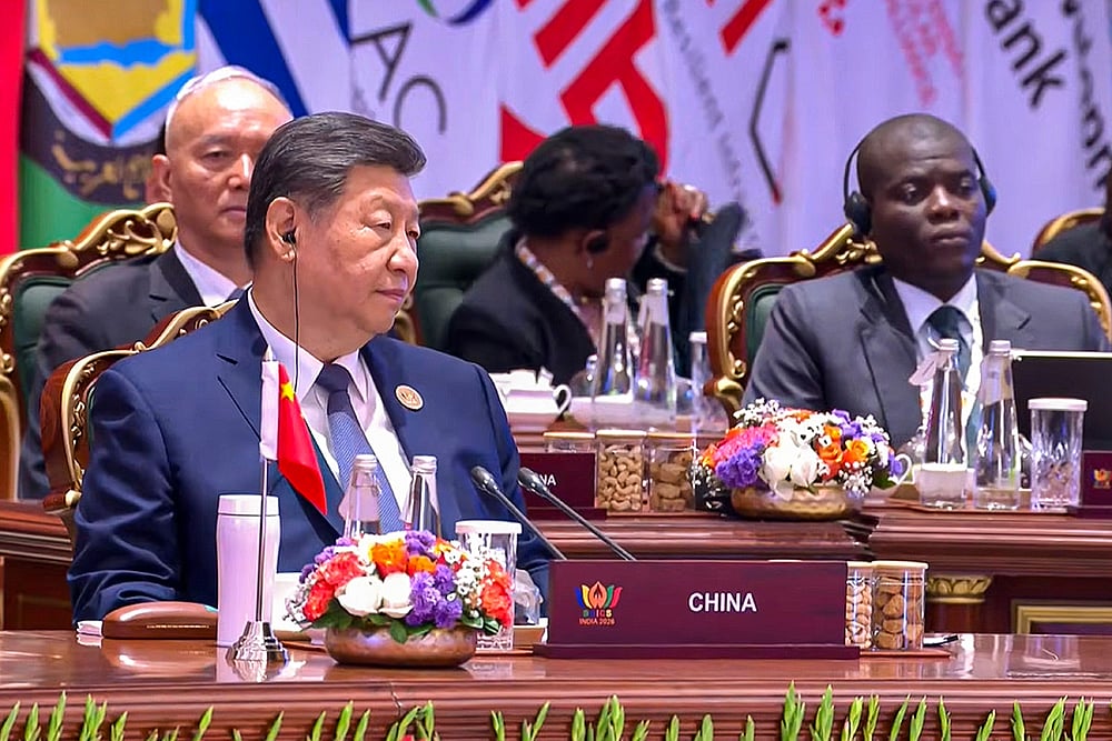 18th BRICS Summit in Delhi Chinese President Xi Jinping
