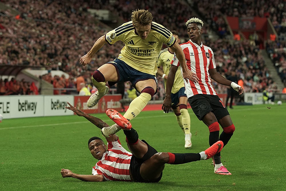 Britain Premier League Soccer: Arsenal vs Sunderland