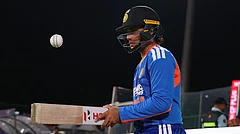 Abhishek Sharma's fifty powered India to victory against Afghanistan in 1st T20I. - bcci/X
