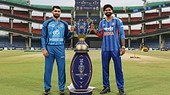 India and Afghanistan clash in the first T20I International of the series at the Arun Jaitley Stadium, Delhi. - bcci/X