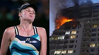 'Only Roland Garros Towel Left': Ukrainian Tennis Player's Flat Destroyed In Russian Missile Attack | Watch | Photo: Instagram/@dayana_yastremskay
: Dayana Yastremska Flat Got Destroyed In A Russian Missile Attack