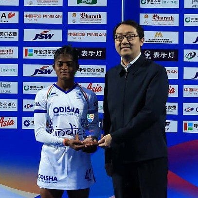 Sanika Chandrakant Mane scored the winning goal and was named ‘Player of the Match’