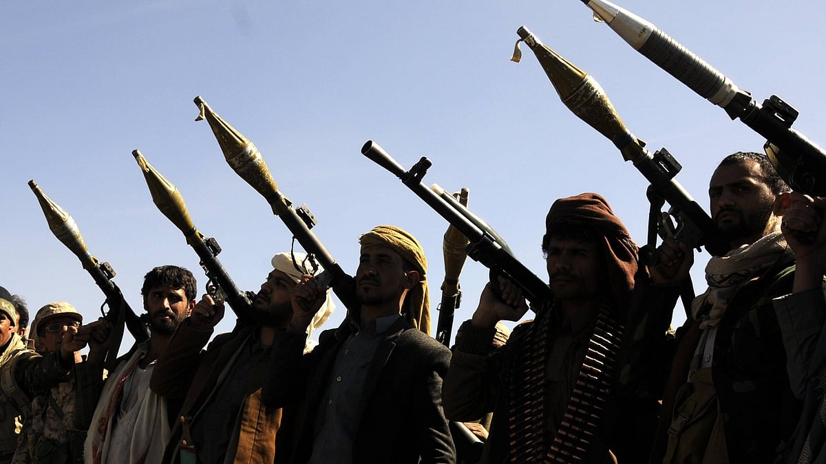 A tribal gathering staged by former president loyalist and Houthis was held in Sanaa  - IMAGO / Xinhua