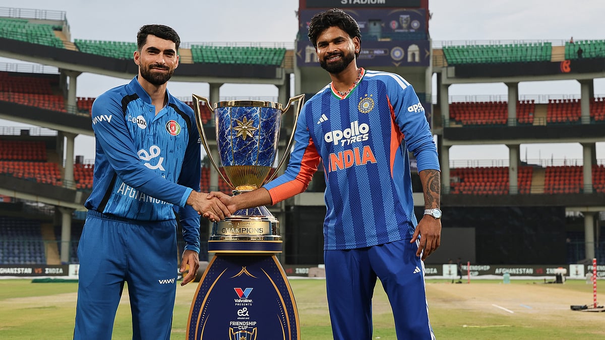 India face Afghanistan in 1st T20I at New Delhi.  - bcci/X