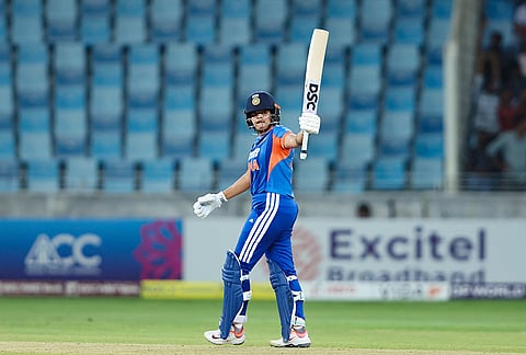 Shafali Verma in action during India vs Sri Lanka Women's Asia Cup 2026 final