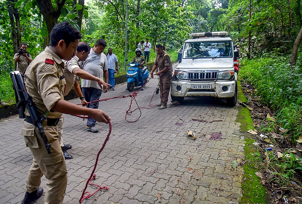 Assam man accused of decapitating wife dies while fleeing police custody