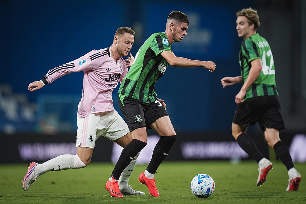 Serie A Soccer Match: Juventus vs Sassuolo