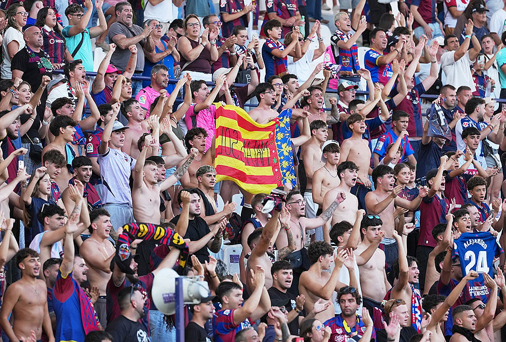 Levante Vs FC Barcelona spain soccer la liga match photos